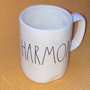 Rae Dunn HARMONY Mug Cup Ivory & Black Farmhouse Artisan Collection by Magenta.